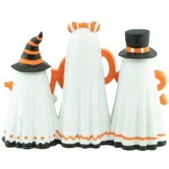 Northlight 9.5" Spooky Ghost Trio Halloween Decoration 11 Northlight 9.5" Spooky Ghost Trio Halloween Decoration -Halloween Decor Shop D668712S 5
