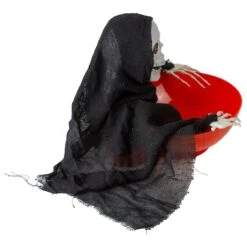 Northlight 10.5" Animated Grim Reaper Halloween Candy Bowl -Halloween Decor Shop D668714S 4