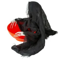 Northlight 10.5" Animated Grim Reaper Halloween Candy Bowl -Halloween Decor Shop D668714S 5