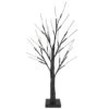 Northlight 24" LED Lighted Black Halloween Twig Tree, Warm White Lights -Halloween Decor Shop D668717S 1