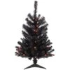 Northlight 3ft. Pre-Lit Black Noble Spruce Artificial Halloween Tree, Orange Lights 13 Northlight 3ft. Pre-Lit Black Noble Spruce Artificial Halloween Tree, Orange Lights -Halloween Decor Shop D668718S 1