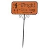 Northlight 27.5" Fright This Way Outdoor Halloween Lawn Stake 9 Northlight 27.5" Fright This Way Outdoor Halloween Lawn Stake -Halloween Decor Shop D668727S 1
