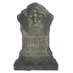 Northlight 28.5" Rigg R Mortise Halloween Tombstone Yard Decoration