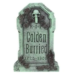 Northlight 28.5" Colden Burried Halloween Tombstone Yard Décor 7 Northlight 28.5" Colden Burried Halloween Tombstone Yard Décor -Halloween Decor Shop D668730S 1 1