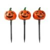 Northlight Lighted Jack-o-Lantern Halloween Pathway Markers Set, 3ct. 10 Northlight Lighted Jack-o-Lantern Halloween Pathway Markers Set, 3ct. -Halloween Decor Shop D668736S 1