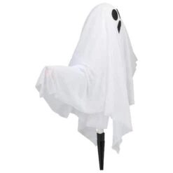 Northlight Lighted White Ghost Halloween Lawn Stakes Set, 3ct. 6 Northlight Lighted White Ghost Halloween Lawn Stakes Set, 3ct. -Halloween Decor Shop D668737S 2