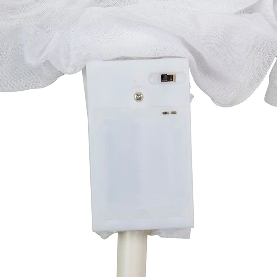 Northlight Lighted White Ghost Halloween Lawn Stakes Set, 3ct. 4 Northlight Lighted White Ghost Halloween Lawn Stakes Set, 3ct. - Image 4