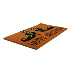 Northlight Wicked Witch Shoes "Happy Halloween" Coir Doormat, 18" X 30" 6 Northlight Wicked Witch Shoes "Happy Halloween" Coir Doormat, 18" X 30" -Halloween Decor Shop D668741S 2