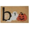 Northlight Natural Coir Boo Halloween Doormat 9 Northlight Natural Coir Boo Halloween Doormat -Halloween Decor Shop D668818S 1