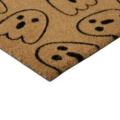 Northlight Natural Coir Boo With Ghosts Halloween Doormat 9 Northlight Natural Coir Boo With Ghosts Halloween Doormat -Halloween Decor Shop D668821S 4