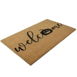Northlight Natural Coir Pumpkin Welcome Halloween Doormat 8 Northlight Natural Coir Pumpkin Welcome Halloween Doormat -Halloween Decor Shop D668823S 3