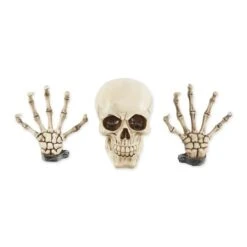 6" Skeleton Wall Décor Set