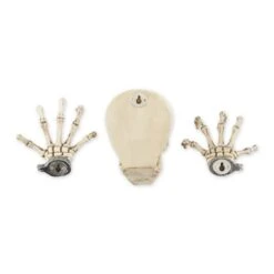 6" Skeleton Wall Décor Set 7 6" Skeleton Wall Décor Set -Halloween Decor Shop D670404S 2