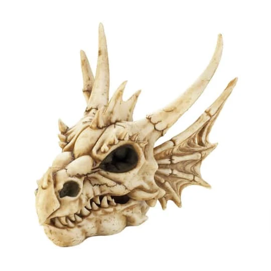 8.5" Detailed Dragon Skull Trinket Box 2 8.5" Detailed Dragon Skull Trinket Box - Image 2